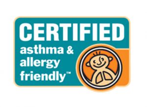 Certified asthma & allergy friendly